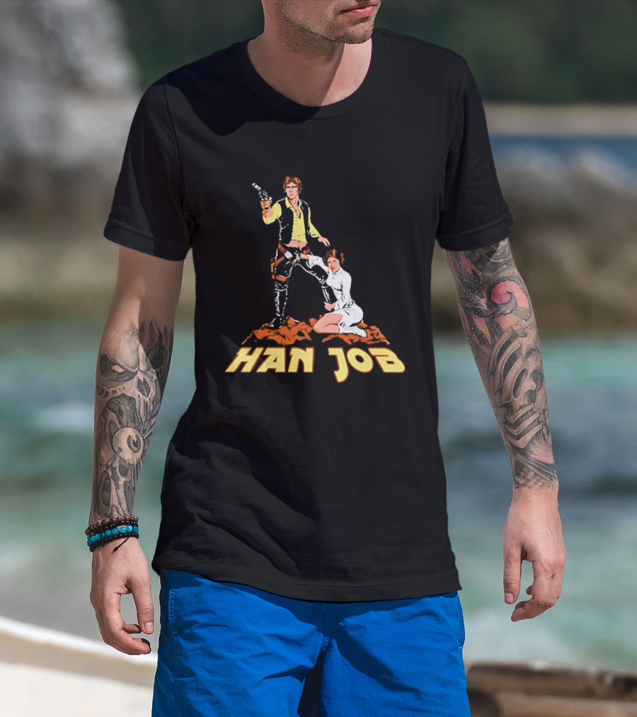 Han Solo Princess Leia Han Job T-Shirt