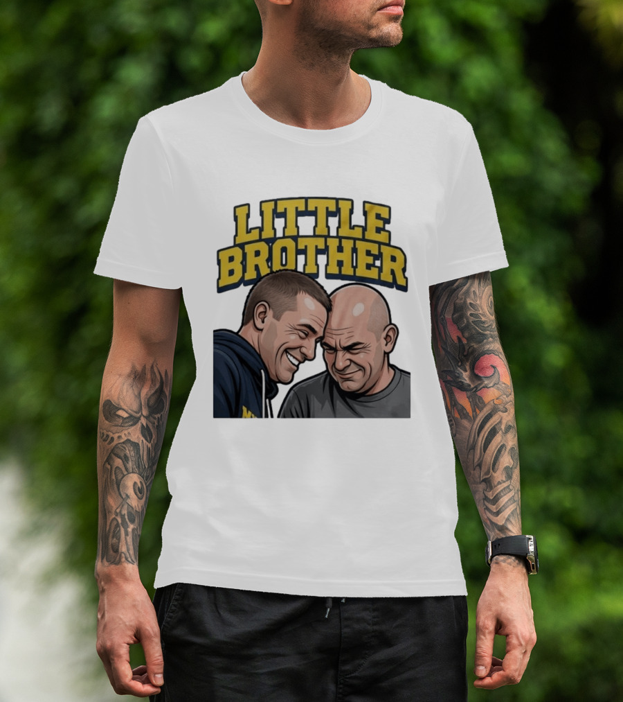 Michigan Wolverines Vs Uconn Huskies Little Brother Dusty May Dan Hurley T-Shirt