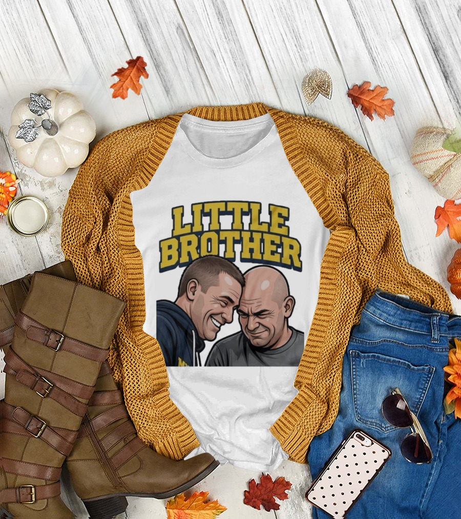 Michigan Wolverines Vs Uconn Huskies Little Brother Dusty May Dan Hurley T-Shirt