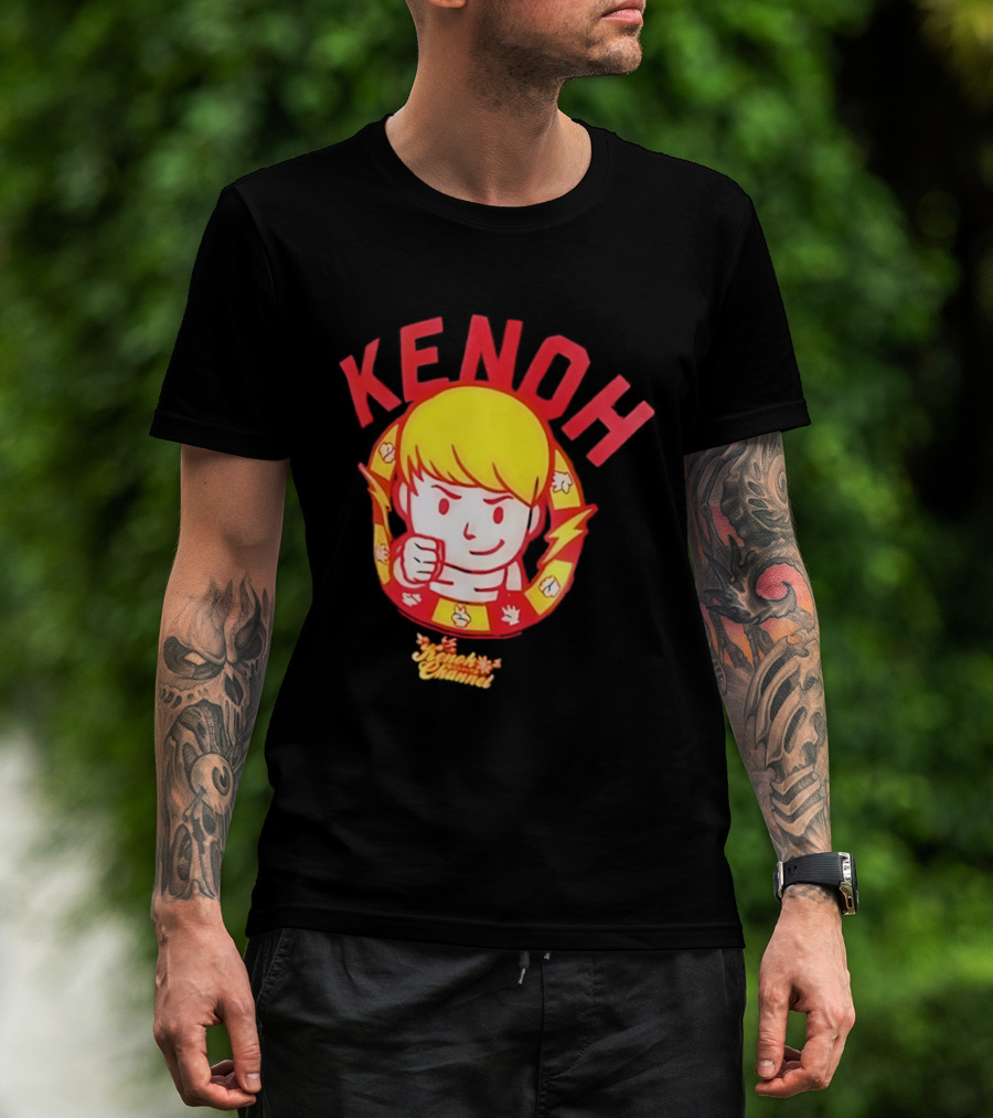 KENOH Chibi Boxer Punch Channel T-Shirt