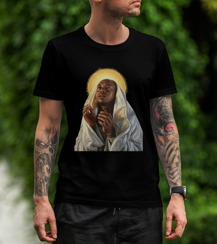 Saint Tiger Woods Shot Halo T-Shirt
