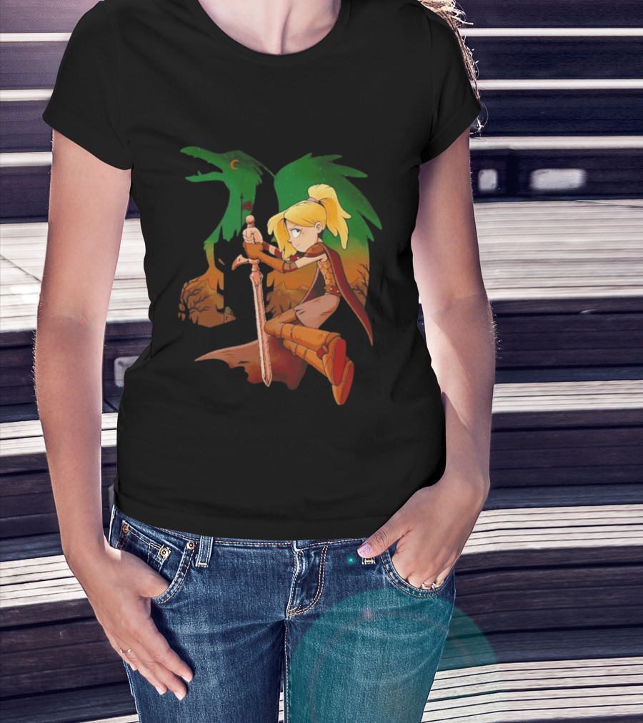 Sasha Waybright Amphibia Sword And Warrior T-Shirt