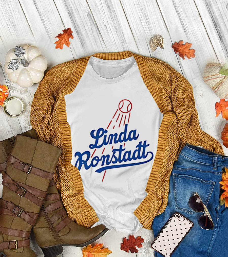 Linda Ronstadt Baseball Tribute Los Angeles T-Shirt
