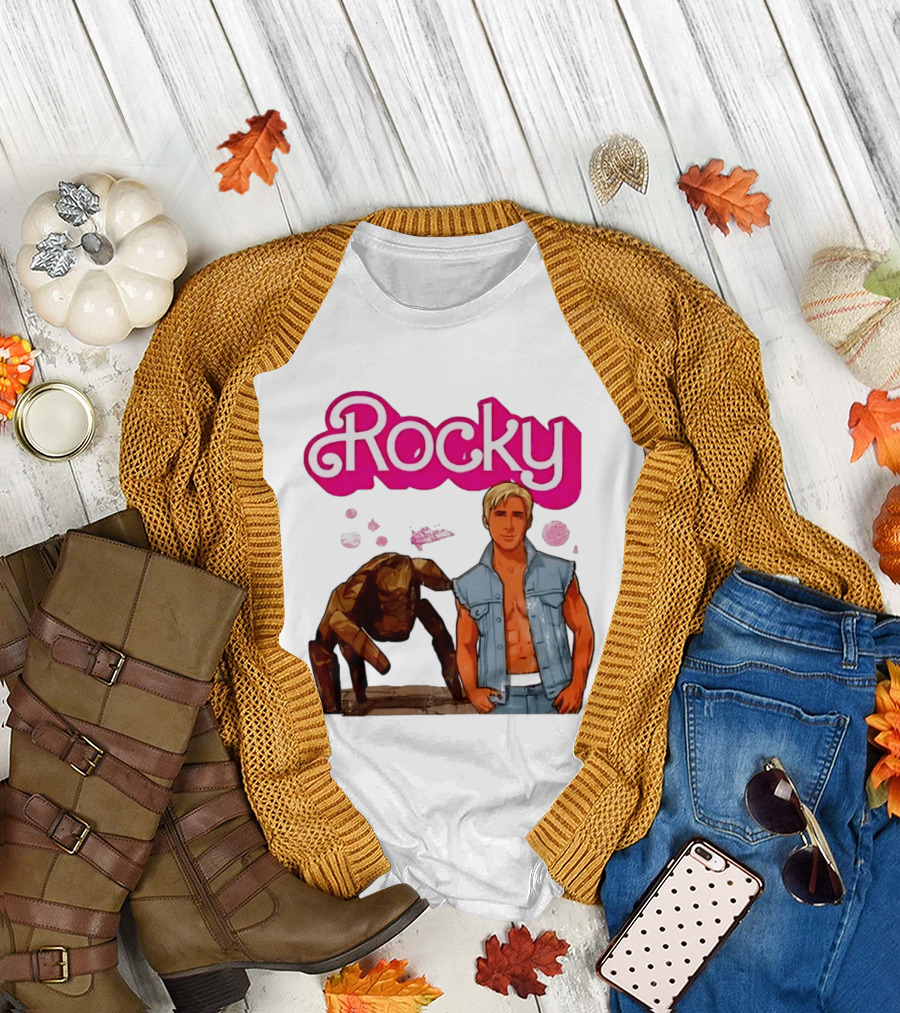Rocky Project Hail Mary Barbie Mashup Ken Fashion T-Shirt