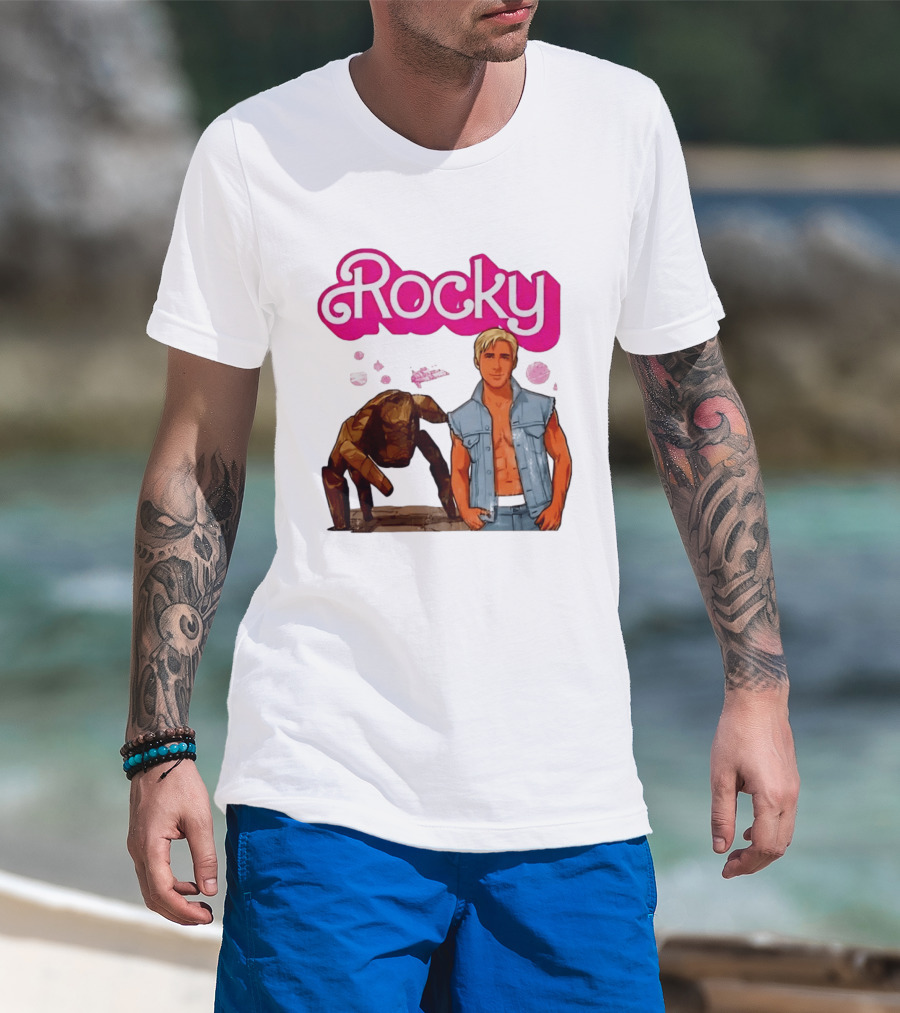 Rocky Project Hail Mary Barbie Mashup Ken Fashion T-Shirt