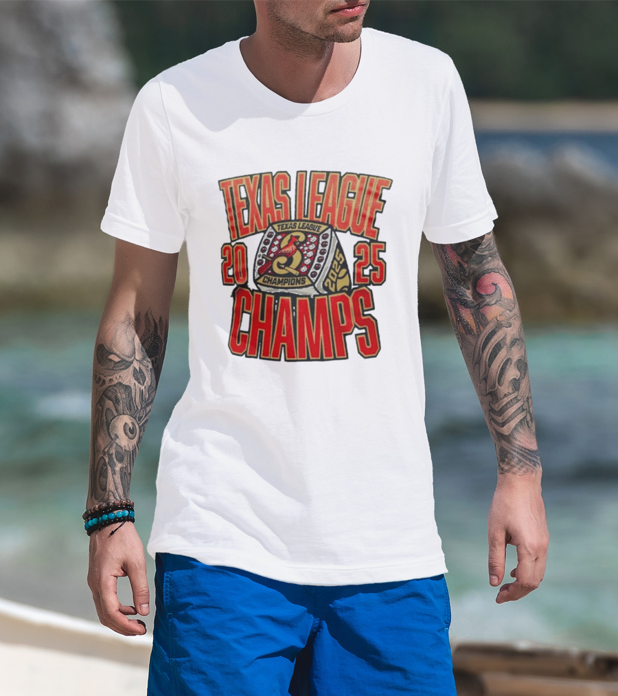 Texas League Champions 2025 Ring T-Shirt