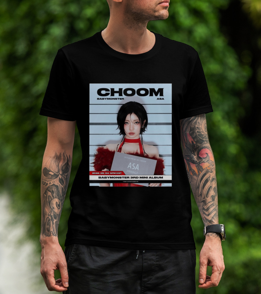 CHoom Babymonster ASA 2026 Visual Photo Release May 4 6PM KST 3rd Mini Album T-Shirt