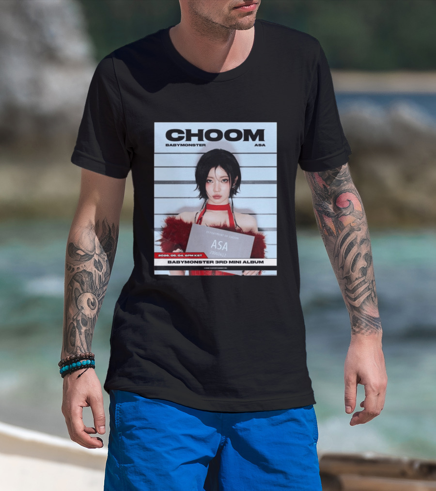 CHoom Babymonster ASA 2026 Visual Photo Release May 4 6PM KST 3rd Mini Album T-Shirt
