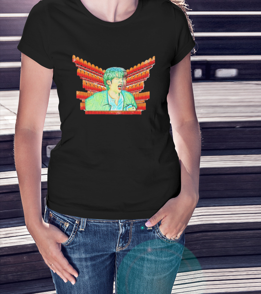 AAAHHH Come On Wing Hot Ones Jin BTS 2.0 Arirang T-Shirt