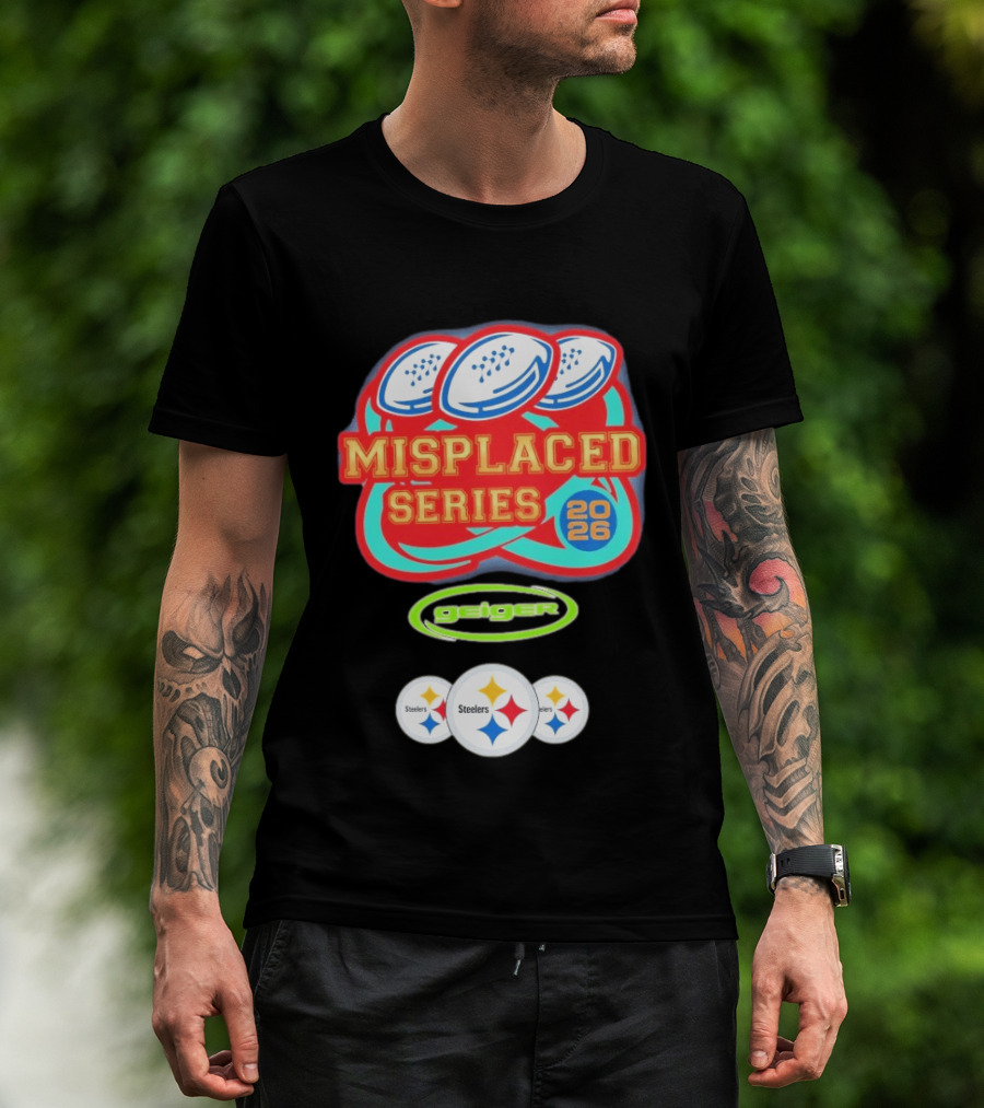 Steelers Misplaced Series 2026 Geiger T-Shirt