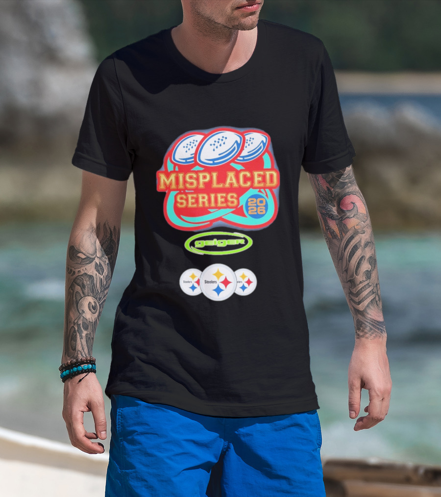 Steelers Misplaced Series 2026 Geiger T-Shirt