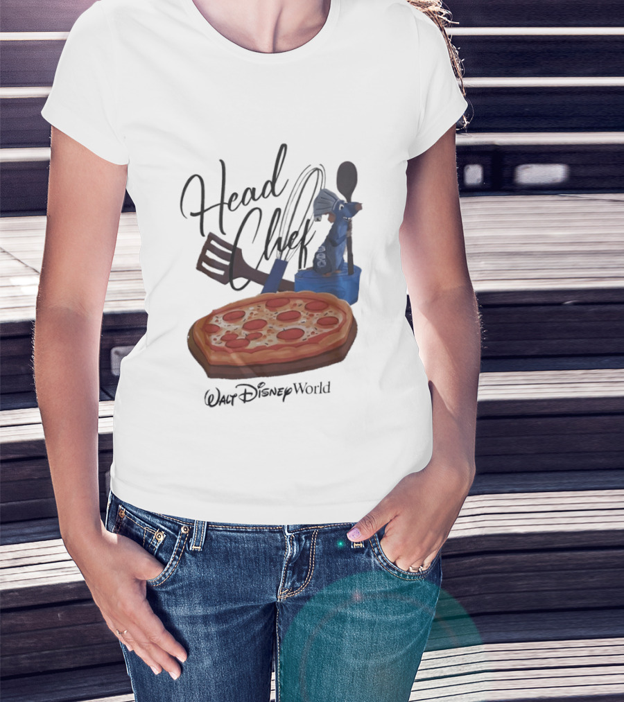 Head Chef Ratatouille Pizza Walt Disney World T-Shirt