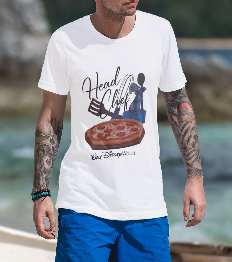 Head Chef Ratatouille Pizza Walt Disney World T-Shirt
