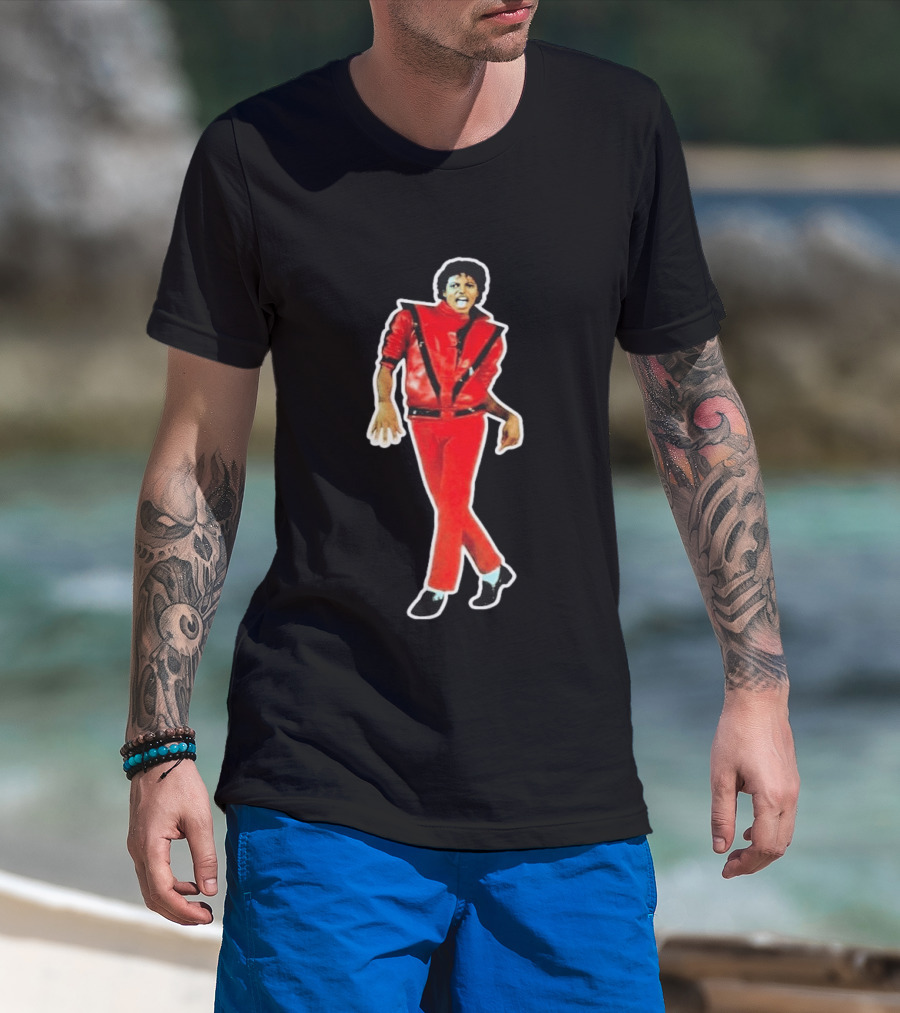 Allen Iverson Michael Red Jacket Dance Icon 2026 T-Shirt