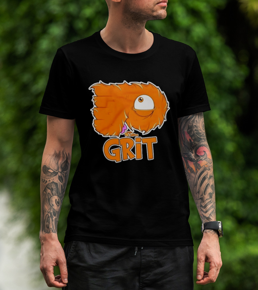 Gritty Philadelphia Flyers Hockey NHL 2026 Orange Grit T-Shirt