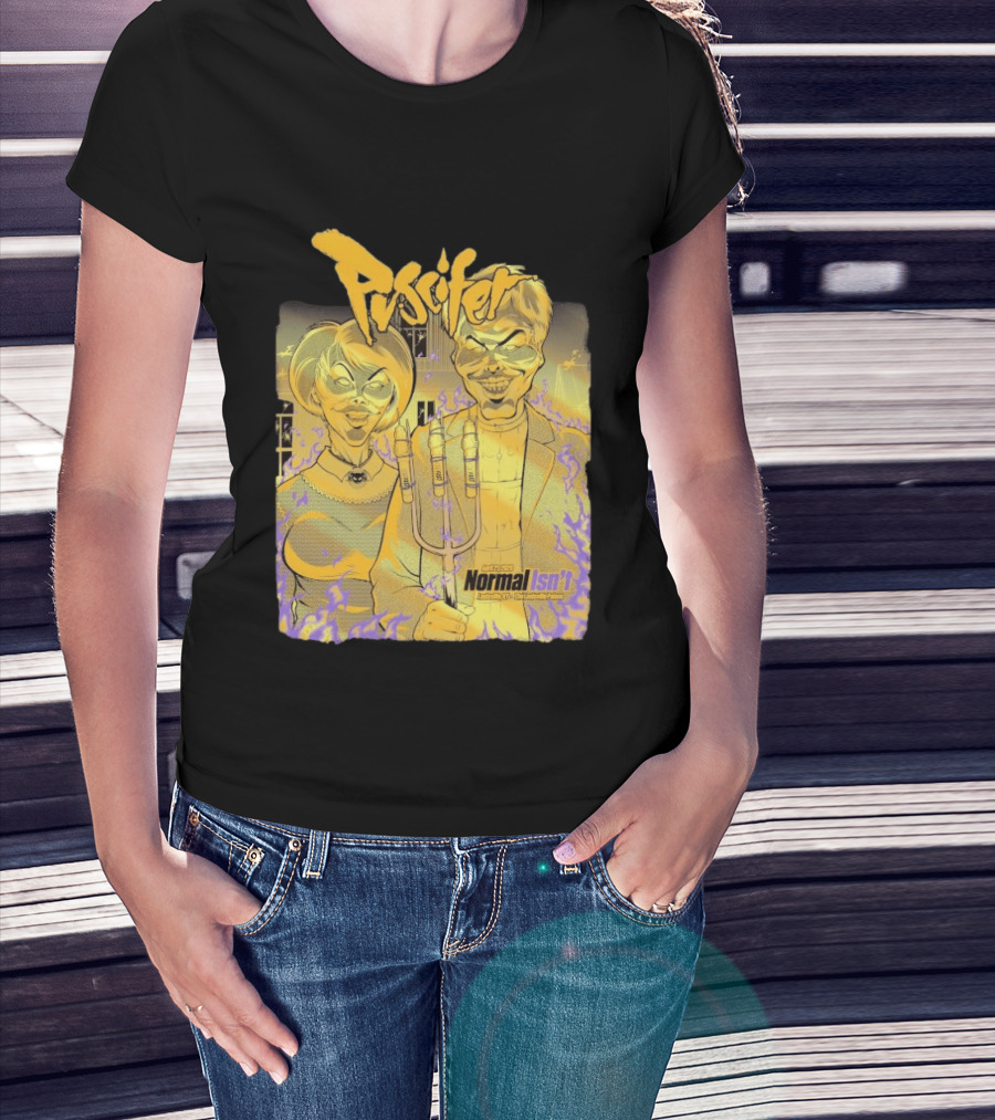 Puscifer The Normal Isn't Tour 2026 Louisville Palace April 21 Visions Of American Gothic T-Shirt