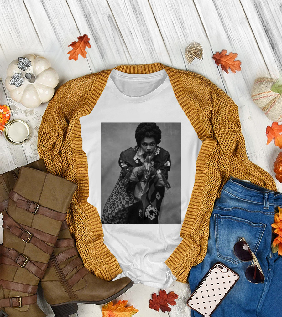 Denim Tears Ms. Lauryn Hill Iconic Style Photo T-Shirt