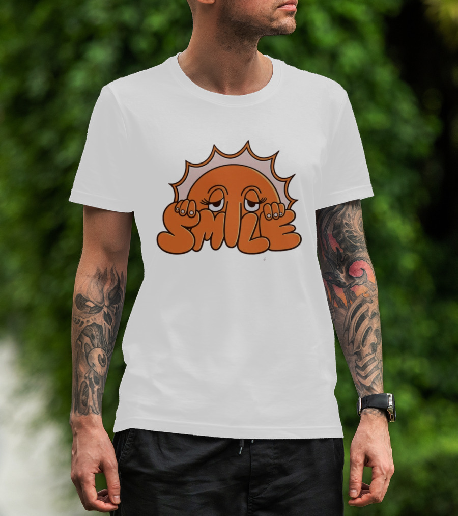 Smile Big Bud Press 5th Anniversary Sun T-Shirt