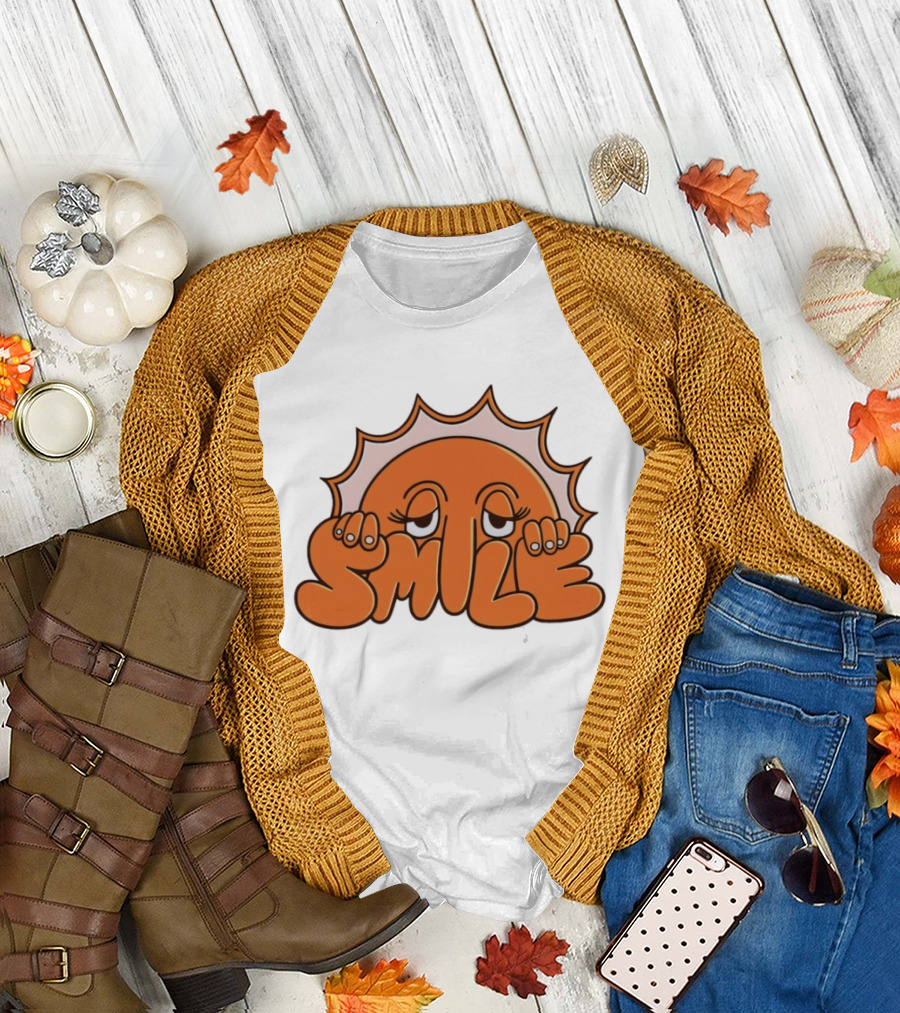 Smile Big Bud Press 5th Anniversary Sun T-Shirt