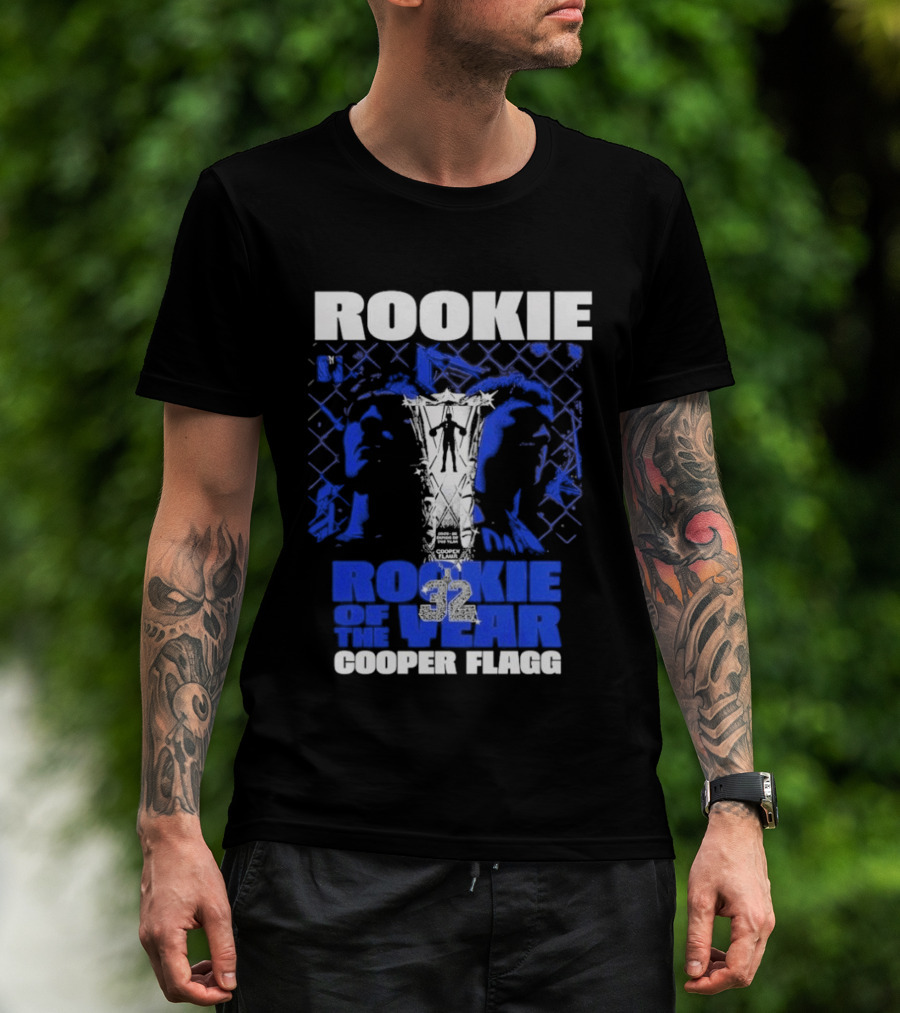 Rookie Of The Year Cooper Flagg 32 T-Shirt