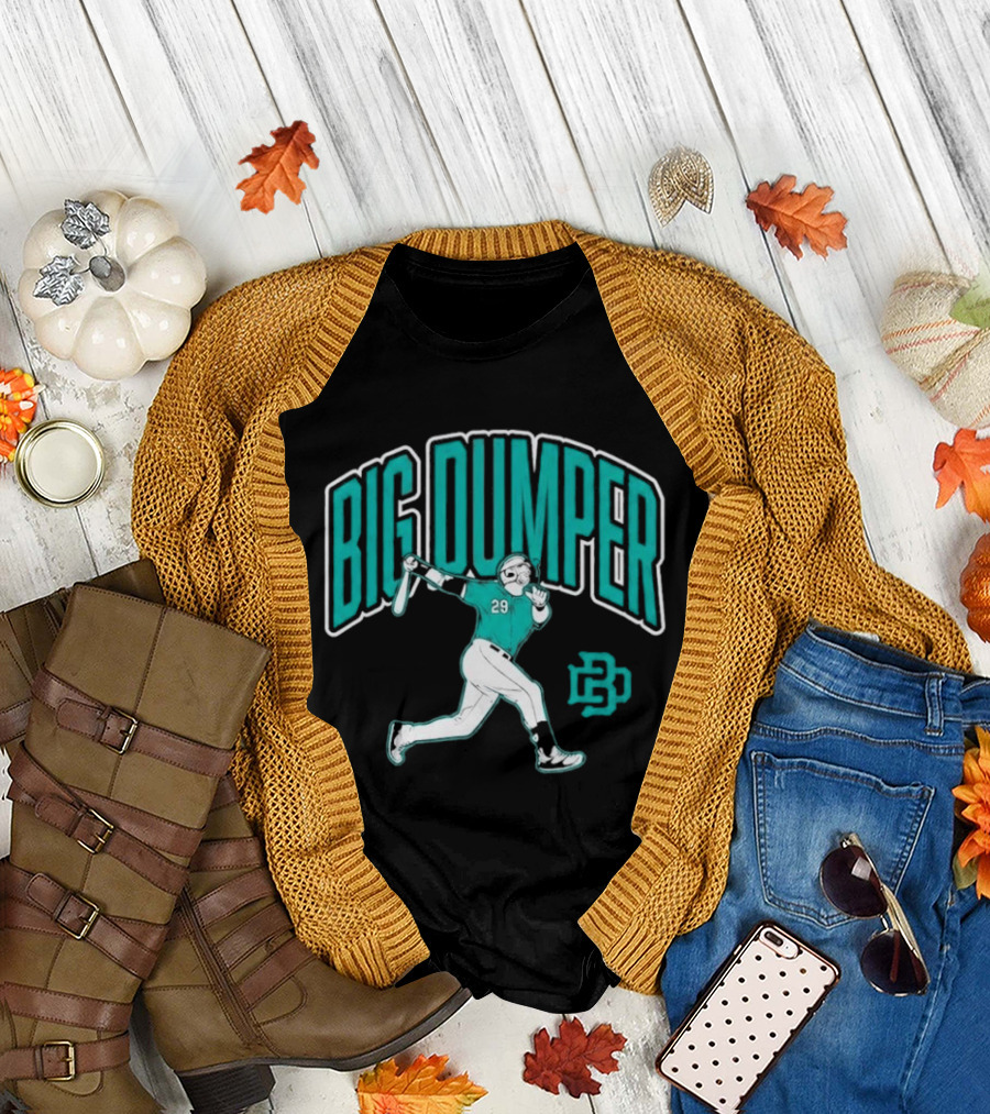 Big Dumper Baseball Player 29 Moonshot T-Shirt