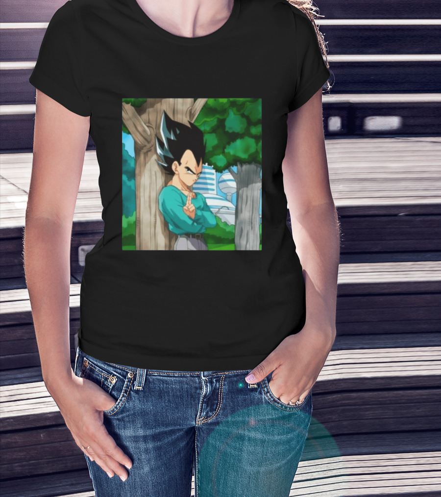 Dragon Ball Z Vegeta Farewell Scene Anime T-Shirt