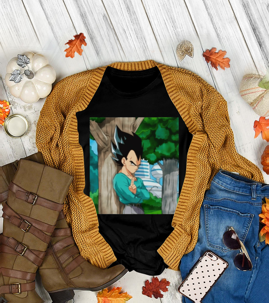 Dragon Ball Z Vegeta Farewell Scene anime T-Shirt