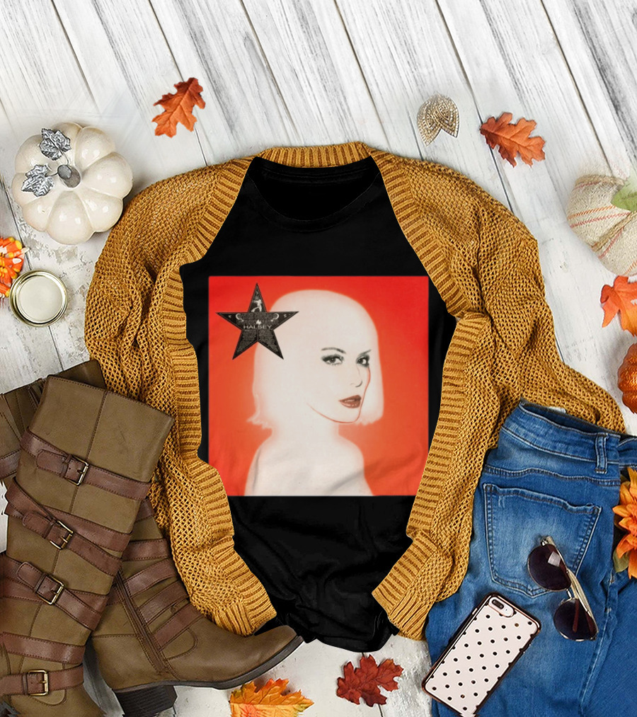 Halsey The Great Impersonator Deluxe Edition Album Cover Star T-Shirt