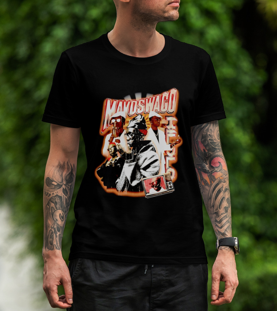 Mavoswago Klolo Retro TV Hip Hop T-Shirt