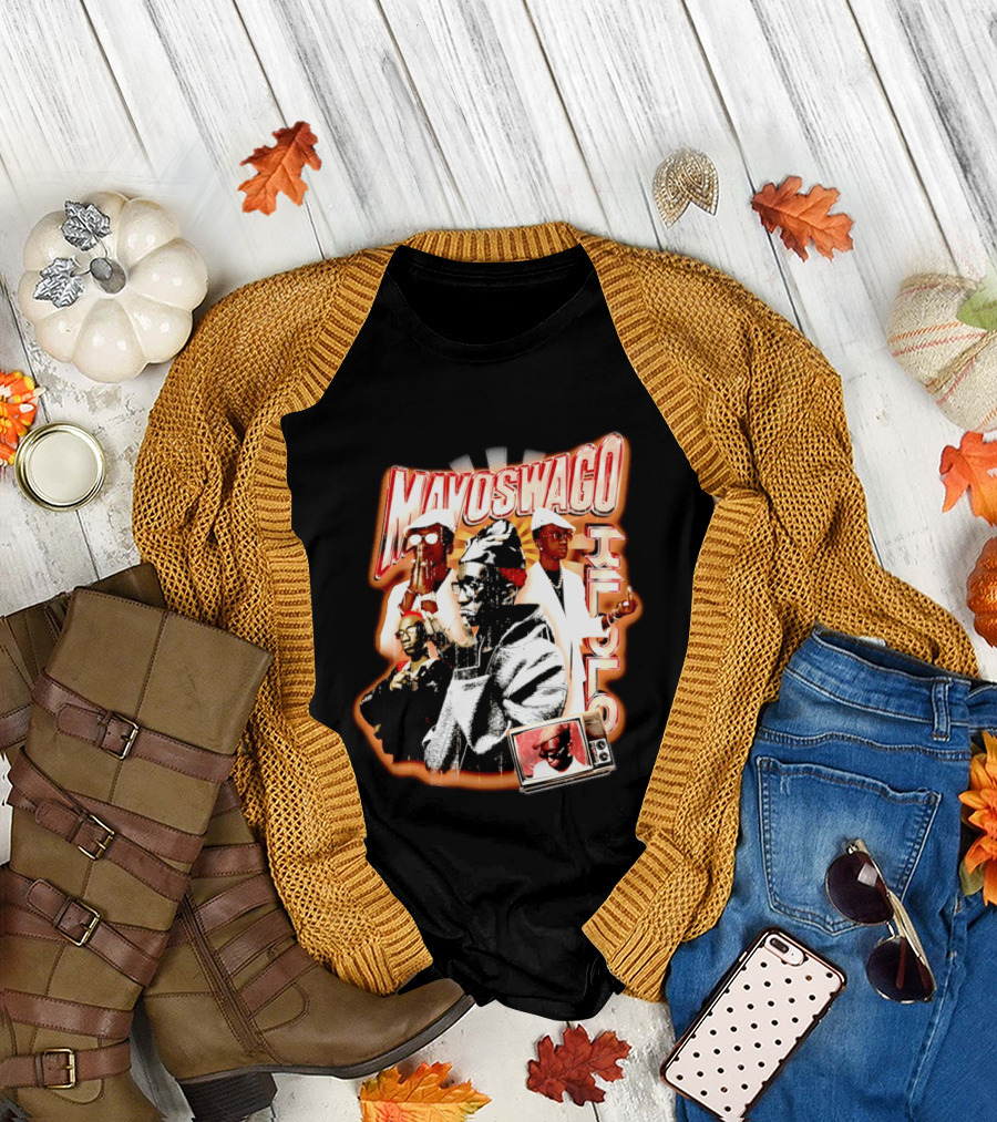 Mavoswago Klolo Retro TV Hip Hop T-Shirt