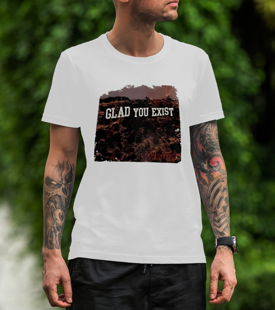 Brandy Melville Glad You Exist Pajama Party Collection T-Shirt