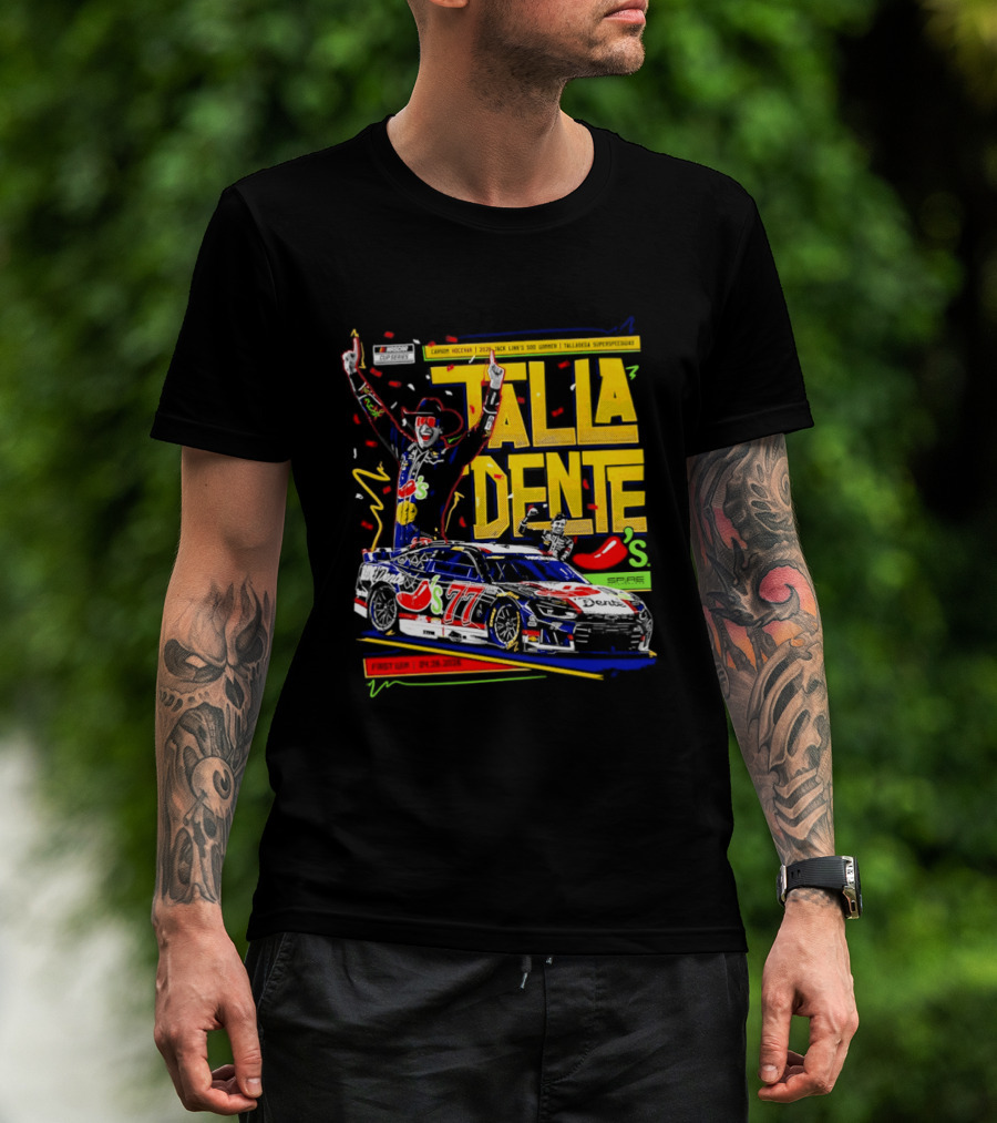 Carson Hocevar Talladega Superspeedway Victory Celebration $77 Jack Link's NASCAR Cup Series T-Shirt