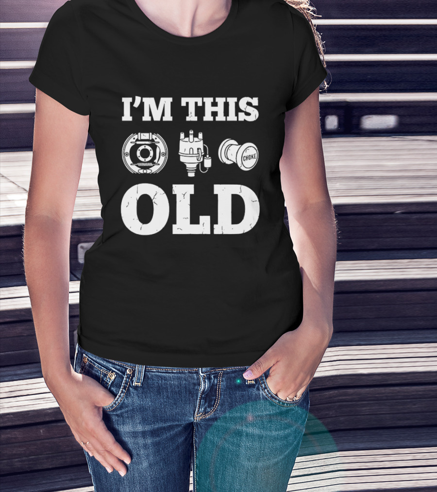 I'm This Old Cassette Tape Spark Plug Yo Yo T-Shirt