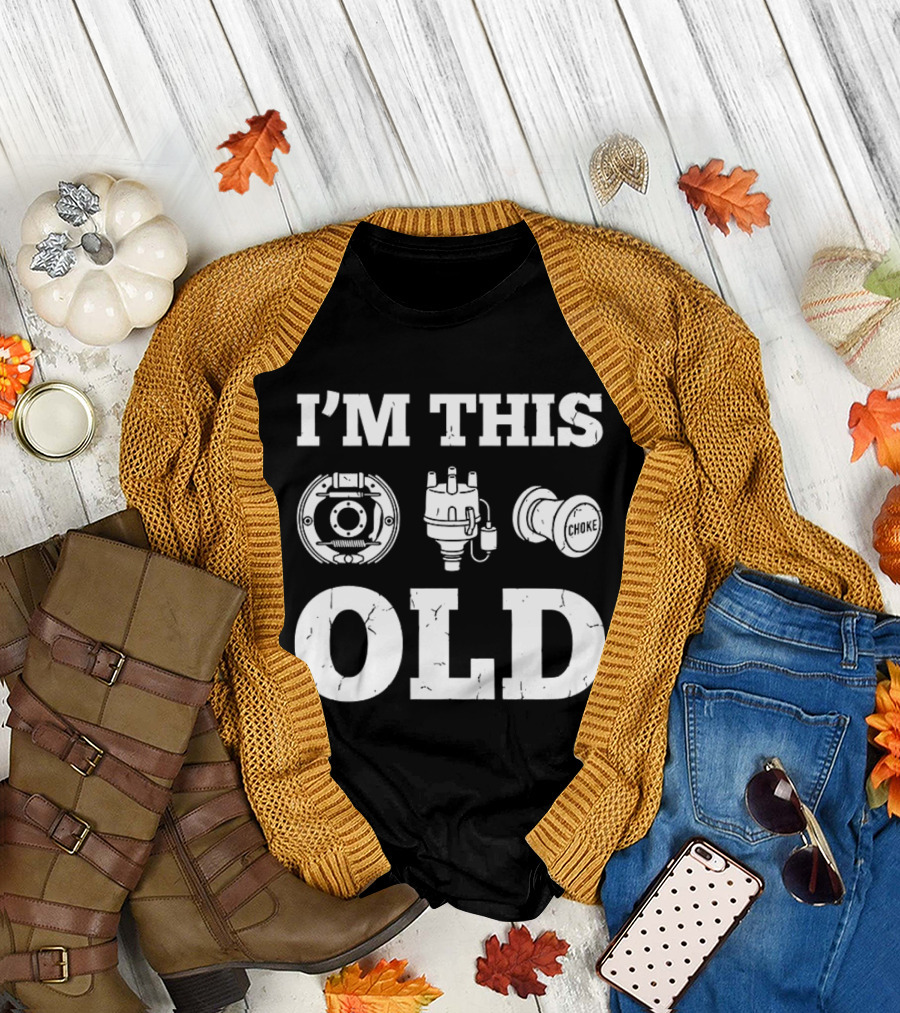 I'm This Old Cassette Tape Spark Plug Yo Yo T-Shirt