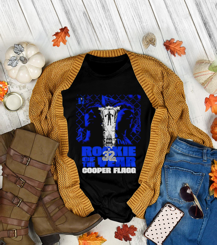 Cooper Flagg 32 Rookie of the Year 2026 T-Shirt