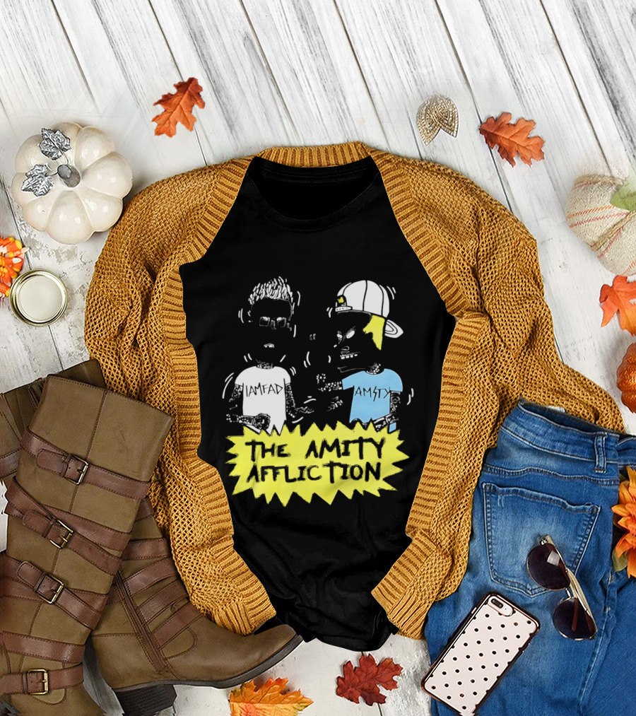 The Amity Affliction Beavis Butt Head T-Shirt