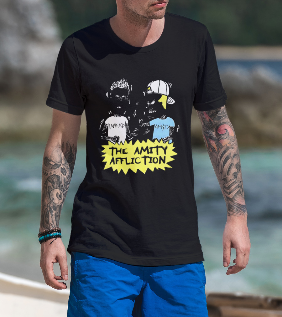 The Amity Affliction Beavis Butt Head T-Shirt