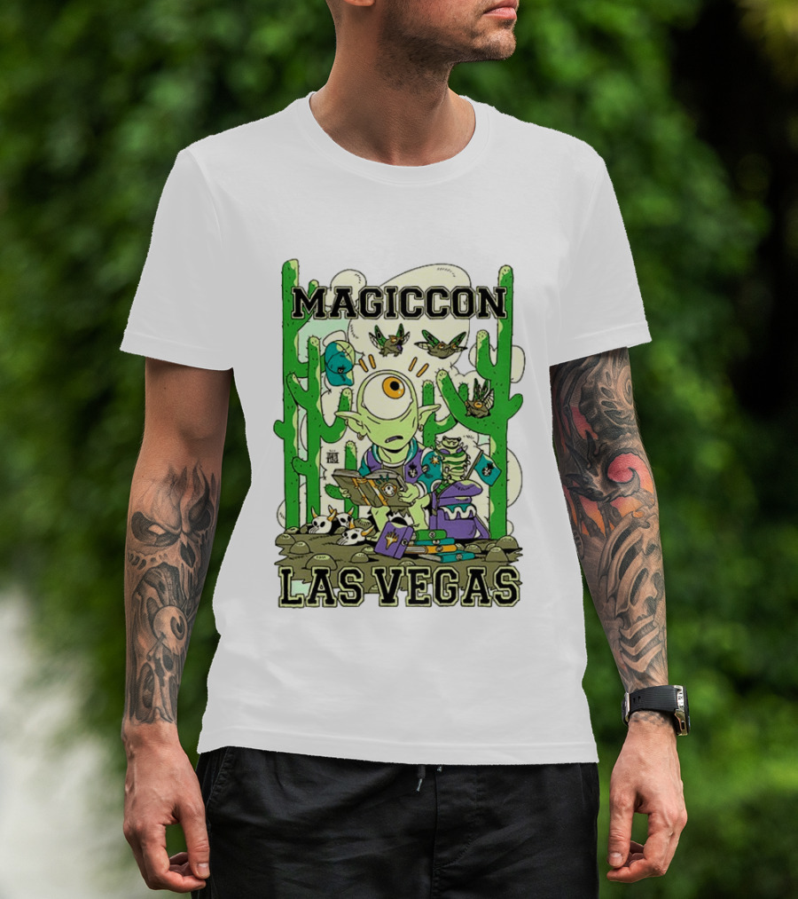 Magiccon Las Vegas One Eyed Alien Cactus Adventure T-Shirt
