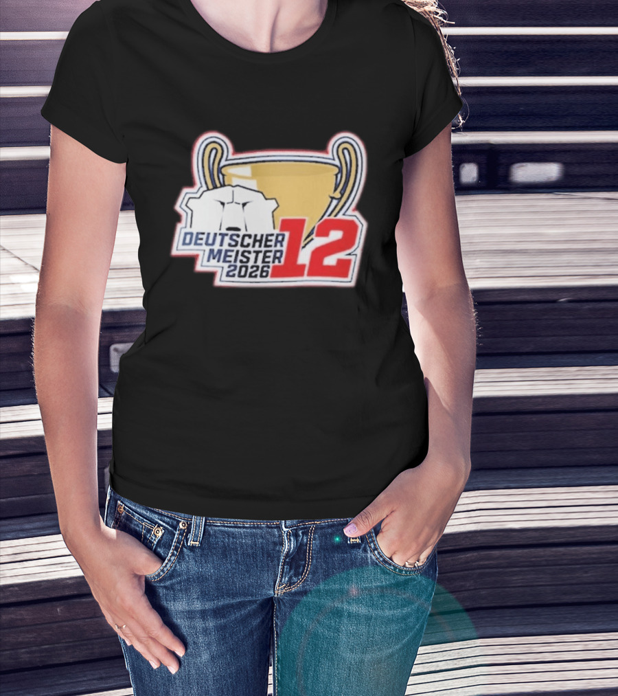 Eisbären Berlin Deutscher Meister Trophy 2026 12 T-Shirt