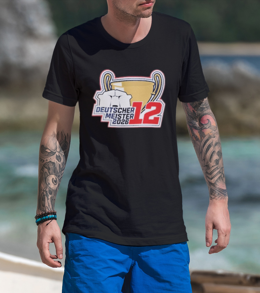 Eisbären Berlin Deutscher Meister Trophy 2026 12 T-Shirt