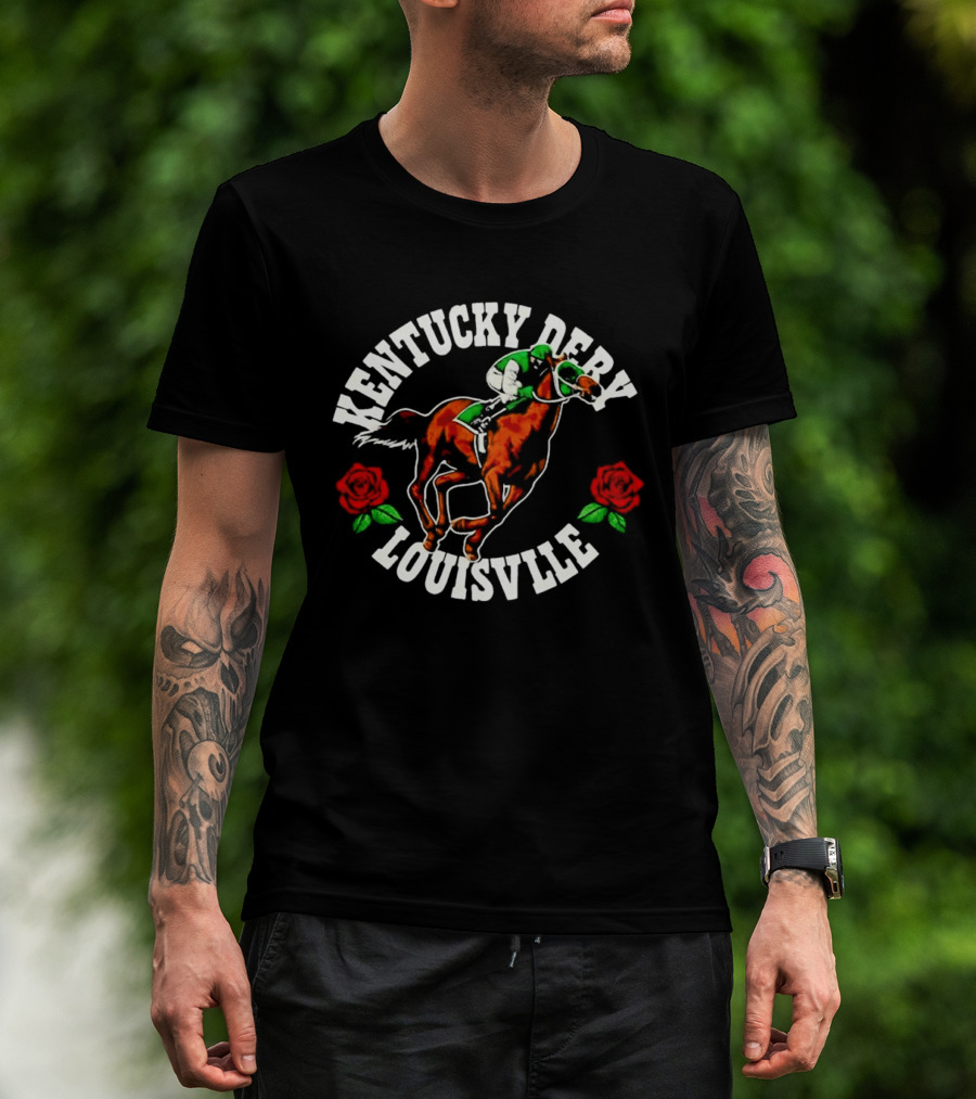 Kentucky Derby Louisville Run For The Roses 152st Race T-Shirt