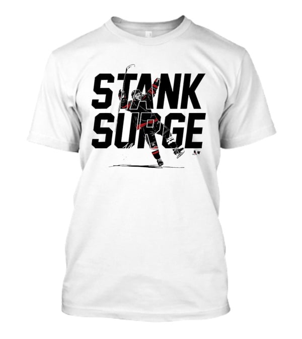Carolina Hurricanes Logan Stankoven Stank Surge Momentum T-Shirt