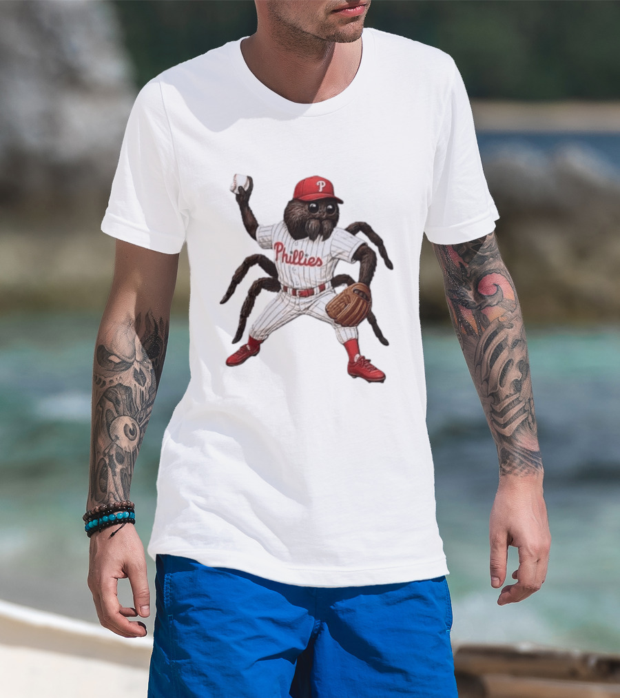 Jhoan Duran Spider Durantula Phillies Pitcher Baseball MLB T-Shirt