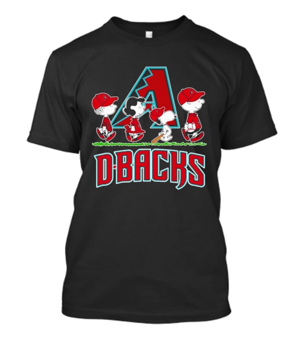 Arizona Diamondbacks Peanuts Abbey Road D Backs 2026 T-Shirt