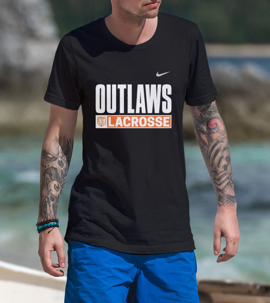 Outlaws Lacrosse Nike Dri FIT Denver PLL T-Shirt