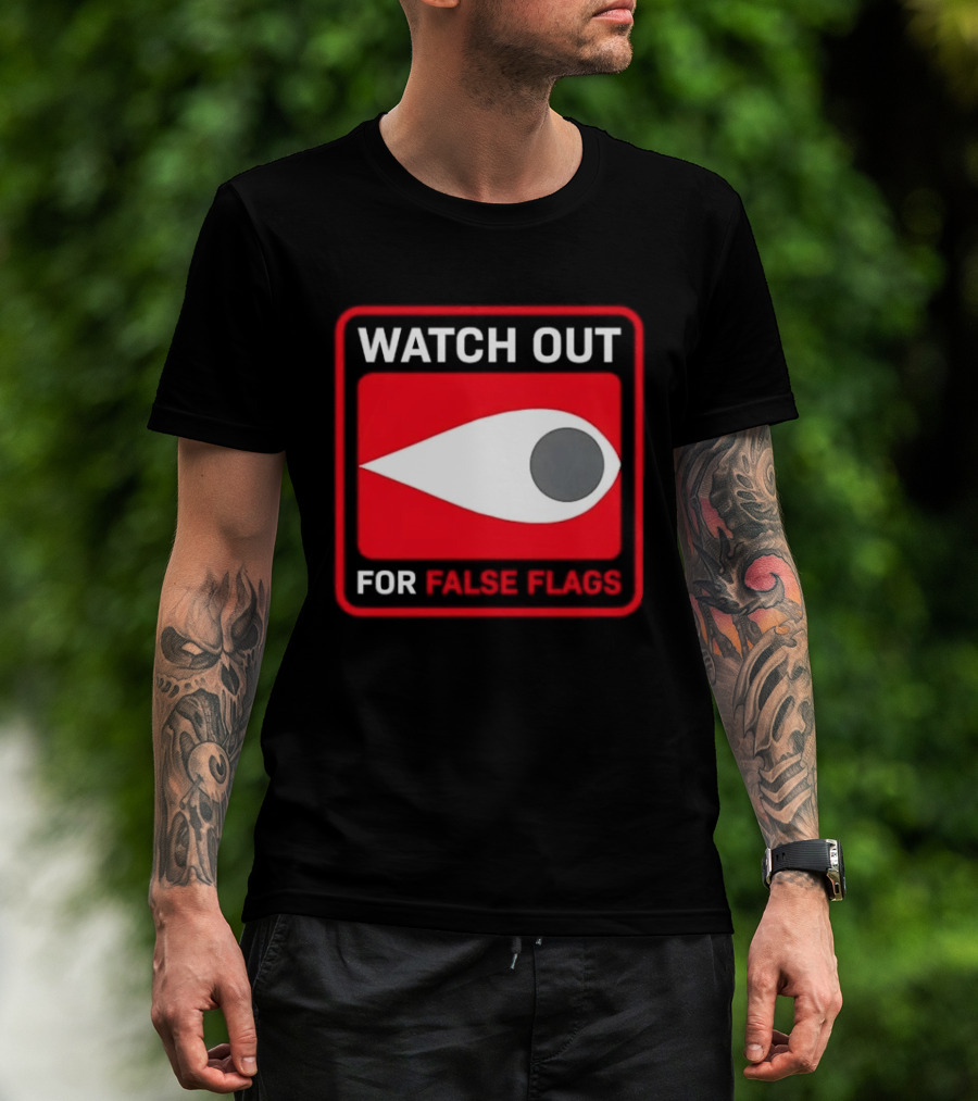 Out For False Flags Eye Clay Graham T-Shirt