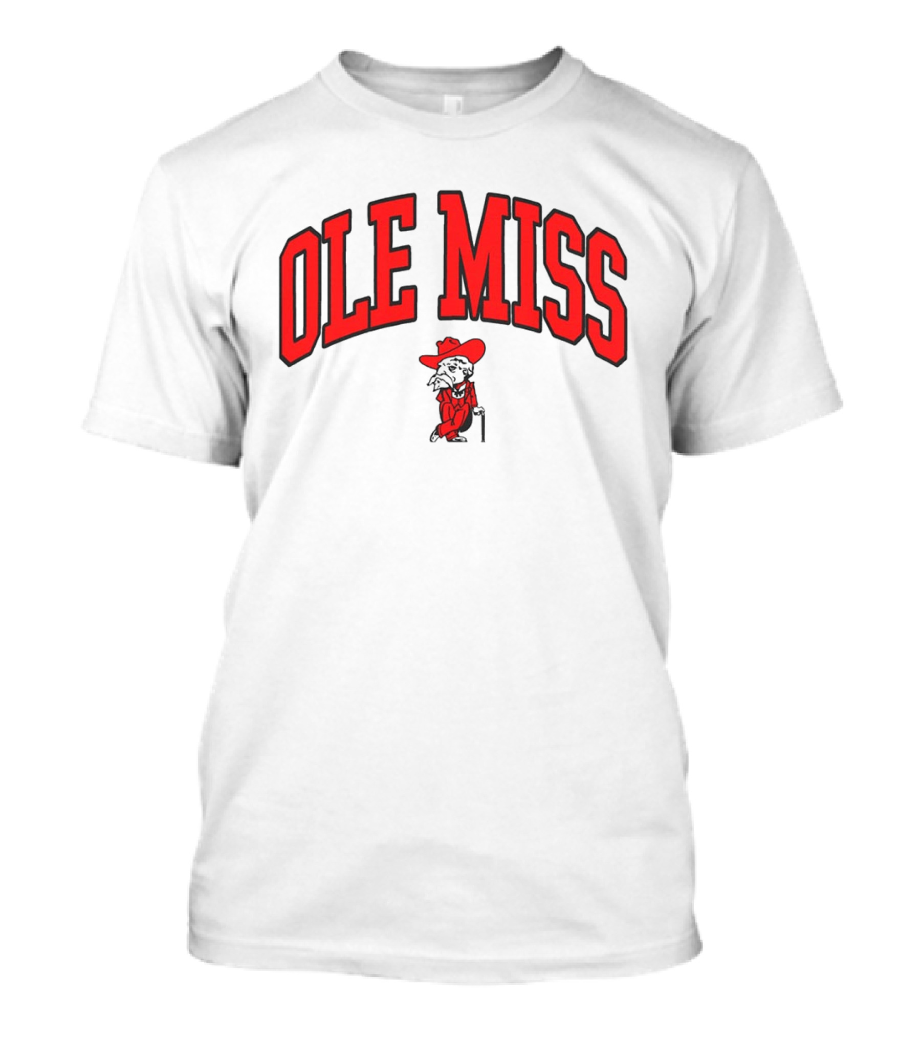 Ole Miss Rebels Colonel Reb Arch T-Shirt