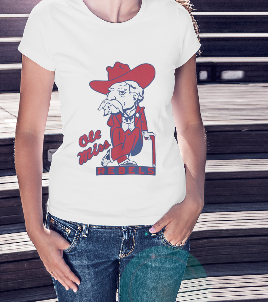 Ole Miss Rebels Colonel Reb T-Shirt