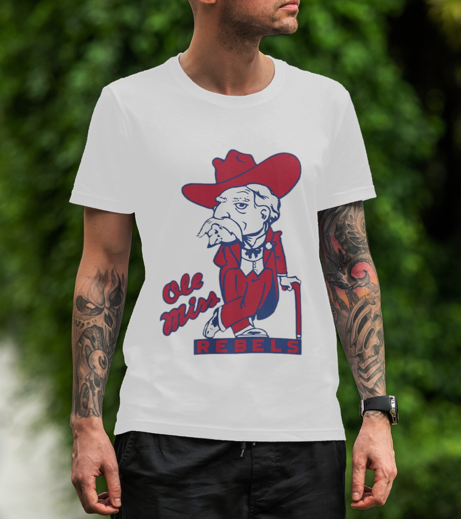 Ole Miss Rebels Colonel Reb T-Shirt