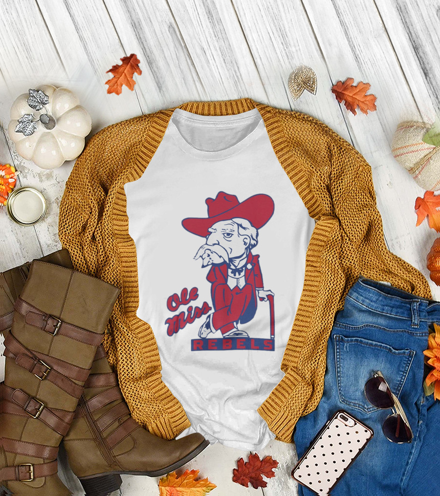 Ole Miss Rebels Colonel Reb T-Shirt